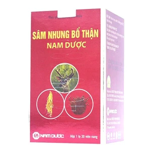 Sâm Nhung Bổ Thận Nam Dược, Giúp bổ thận, cố tinh, tăng cường sinh lực