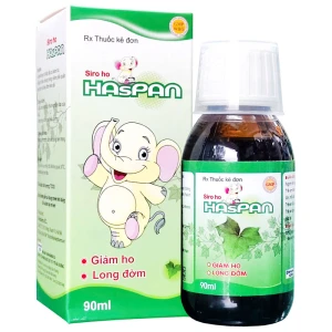 Siro ho Haspan, hỗ trợ giảm ho, nhuận phế, bổ phế, tăng cường hệ miễn dịch và sức đề kháng