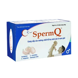 SpermQ, hỗ trợ tăng cường sức khỏe sinh sản cho nam giới