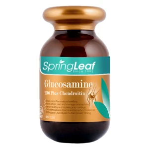 Spring Leaf Glucosamine 1500 Plus Chondroitin, hỗ trợ bôi trơn khớp