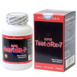 Super Testo Rx-7, hỗ trợ điều trị suy giảm chức năng tình dục