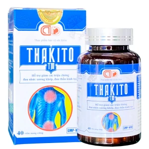 Yêu thích Thakito TM, Hỗ trợ giảm triệu chứng đau nhức xương khớp, đau mỏi vai gáy, thần kinh toạ