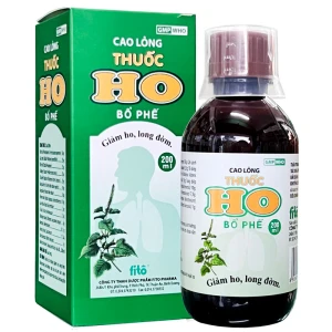 Yêu thích Thuốc nước Ho bổ phế Fito, Chữa các chứng ho do cảm cúm