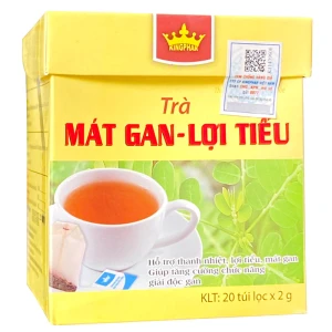Trà Mát Gan Lợi Tiểu, hỗ trợ tăng cường chức năng gan