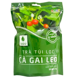 Trà túi lọc cà gai leo Sadu 250g, sản phẩm chính hãng 100% thảo dược