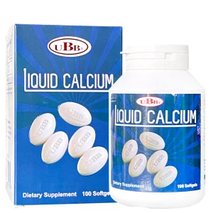 UBB Liquid Calcium, hỗ trợ giúp xương chắc khoẻ, giảm nguy cơ loãng xương