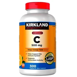 Yêu thích Viên Nhai Chewable Vitamin C 500mg Kirkland Signature