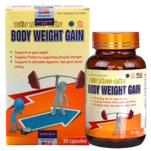 Yêu thích Viên Tăng Cân Body Weight Gain, hỗ trợ tăng cường sức khỏe, nâng cao thể lực, cân nặng