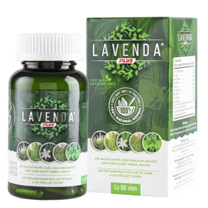 Viên uống Lavenda Plus, hỗ trợ làm giảm nguy cơ u xơ tử cung, u xơ tiền liệt tuyến