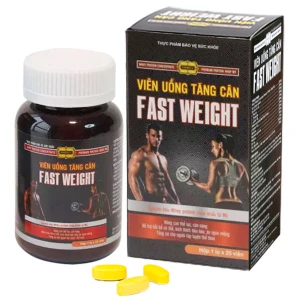 Yêu thích Viên uống tăng cân Fast Weight, hỗ trợ nâng cao thể lực và cân nặng
