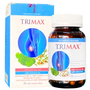 Yêu thích Viên uống Trimax, Hỗ trợ nhuận tràng, giúp tăng cường sức bên thành mạch