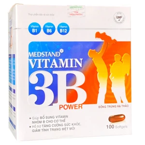 Vitamin 3B Power Medstand, hỗ trợ tăng cường sức khỏe, giảm tình trạng mệt mỏi