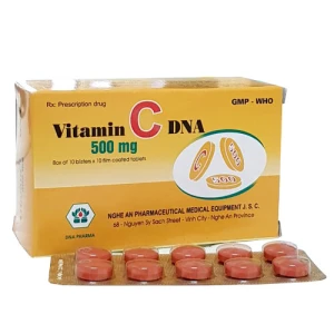 Yêu thích Vitamin C DNA, điều trị bệnh Scorbut và điều trị các bệnh do thiếu Vitamin C