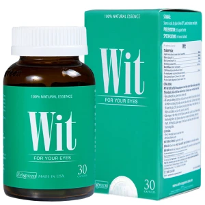 WIT For Your Eyes Ecogreen, hỗ trợ giảm nguy cơ đục thủy tinh thể, thoái hoá hoàng điểm