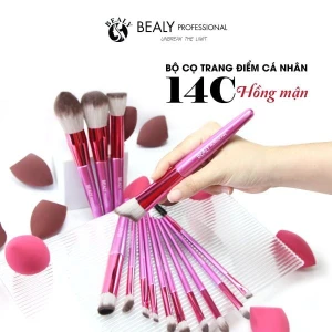 BỘ CỌ TRANG ĐIỂM CÁ NHÂN 14C HỒNG MẬN