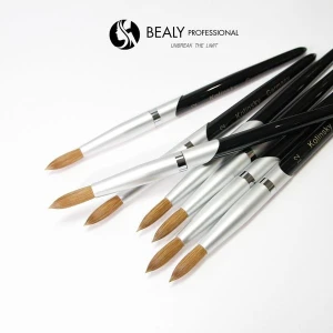 CỌ ĐẮP BỘT LÔNG CHỒN ĐẦU ÂU VL CỔ BẠC CÁN ĐEN Kolisky Germany