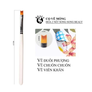 CỌ MÓNG VẼ HOA 2 NÉT SONG SONG BEALY