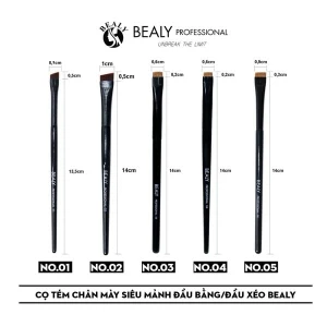 CỌ TÉM CHÂN MÀY SIÊU MẢNH ĐẦU BẰNG/ĐẦU XÉO BEALY