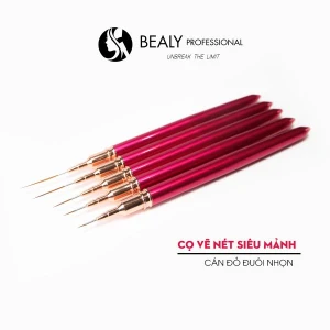 CỌ VẼ NÉT SIÊU MẢNH CÁN ĐỎ ĐUÔI NHỌN
