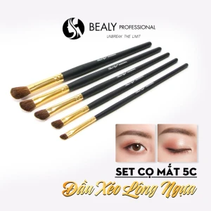 SET CỌ MẮT ĐẦU XÉO LÔNG NGỰA BEALY CÁN ĐEN