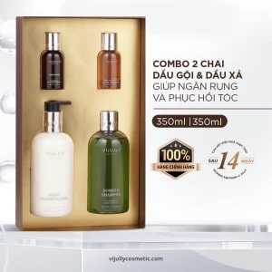 Bộ gội xả, phục hồi, giảm rụng tóc Vi Jully Tặng 2 chai Mini