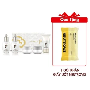 Bộ Dưỡng Ẩm Làm Trắng Căng Óng Da The History Of Whoo Gongjinhyang Seol Radiant White