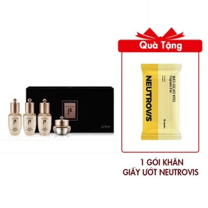 Bộ Dưỡng Da Tái Sinh Trẻ Hóa Căng Mịn Da Whoo Ultimate Regenerating 4pcs