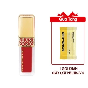 (HSD: 1/2026) Son Kem Nhung Lì Whoo GJH Mi Velvet Liquid Lip Rouge Màu 45 Royal Red 2.3g