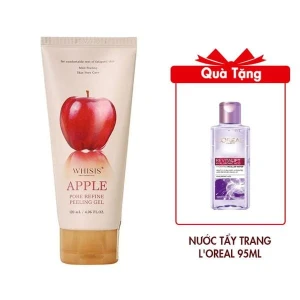 Tẩy Tế Bào Chết Da Mặt Se Khít Lỗ Chân Lông WHISIS Apple Pore Refine Peeling Gel 120ml