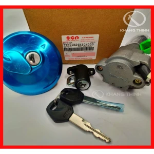 BỘ KHÓA SUZUKI GD110 - HÀNG CHÍNH HÃNG - Khang Thịnh