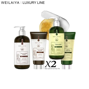 Cặp Gội Xả Gừng Detox - Gừng Thảo Mộc Weilaiya Luxury