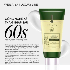 Dầu Xả Weilaiya Luxury Zingiber Detox Shampoo Chai 200ml