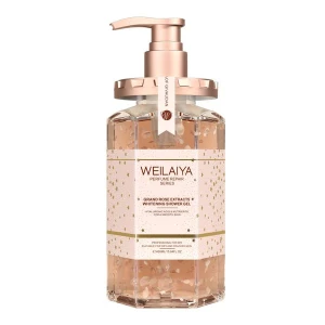 Sữa Tắm Trắng Da Cánh Hoa Hồng Damask Weilaiya Chai 450ml