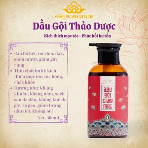 Dầu Gội Thảo Mộc, Phấn Nụ Hoàng Cung, Thiên Nhiên Kích Mọc Tóc, Dung T