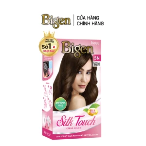 Thuốc Nhuộm Tóc Phủ Bạc Tại Nhà Bigen Silk Touch