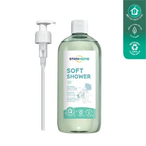 Sữa tắm, rửa mặt không xà phòng cho mọi loại da và da nhạy cảm Stanhome Soft Shower