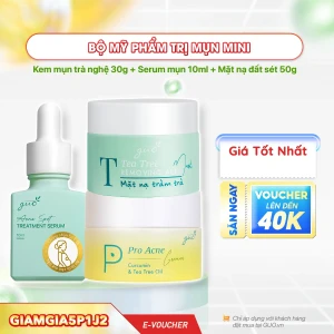 Bộ Mỹ Phẩm Trị Mụn Mini Cho Bà Bầu