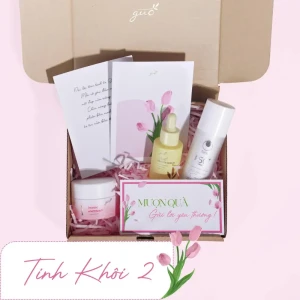 Set Quà Tặng Tinh Khôi 2 Bộ Mỹ Phẩm Dưỡng Da Trắng Sáng, An Toàn Cho Mọi Làn Da