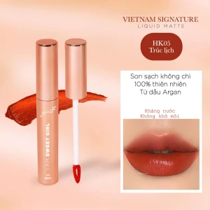 Son kem bơ lì GUO dưỡng ẩm mịn môi - #HK05 Sivanna Trúc Lịch