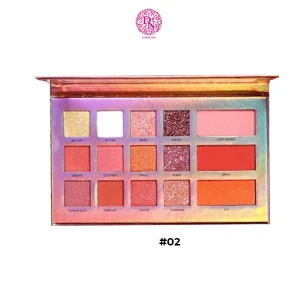 BẢNG MẮT MÁ 15 Ô SIVANNA SMARTY PRO PALETTE HF5027 ( VỎ THƯỜNG ) TONE 02