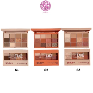 BẢNG PHẤN MẮT 12 Ô HABARIA PRO COLORS EYESHADOW PALETTE 12G