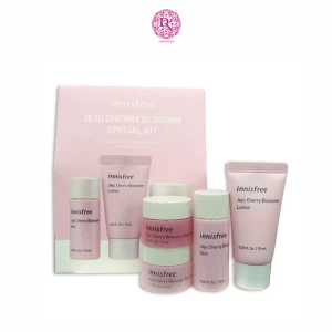 BỘ DƯỠNG DA INNISFREE JEJU CHERRY BLOSSOM 4 MÓN DƯỠNG ẨM VÀ NÂNG TONE SÁNG DA
