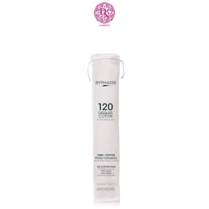 BÔNG TẨY TRANG BYPHASSE DISCOS ALGODON DESMAQUILLATES 120 MIẾNG