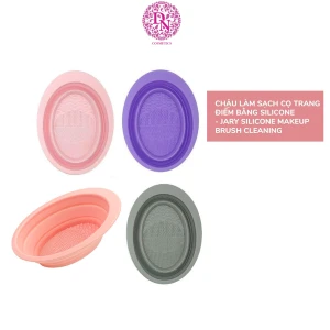 CHẬU LÀM SẠCH CỌ TRANG ĐIỂM BẰNG SILICONE JARY