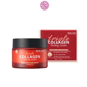 KEM DƯỠNG COLLAGEN SĂN CHẮC BERGAMO TRIPLE COLLAGEN FIRMING CREAM 50G