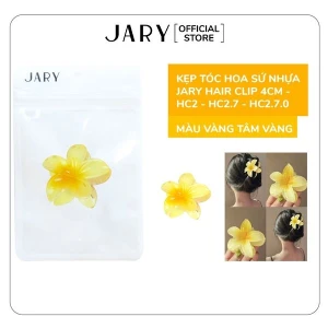 KẸP TÓC HOA SỨ NHỰA JARY HAIR CLIP 4CM - HC2 - HC2.7