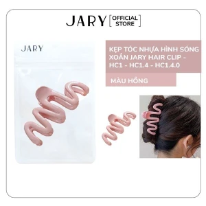 KẸP TÓC NHỰA HÌNH SÓNG XOẮN JARY HAIR CLIP - HC1 - HC1.4
