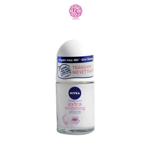 LĂN KHỦ MÙI NIVEA EXTRA WHITENING 12ML