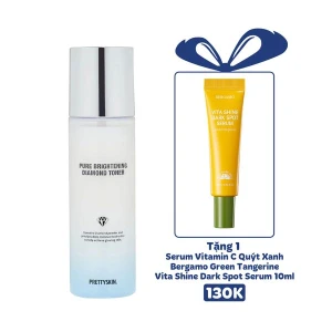 NƯỚC HOA HỒNG PRETTY SKIN PURE BRIGHTENING DIAMOND TONER 150ML