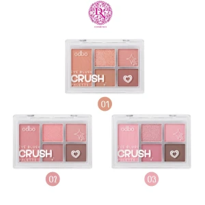 PHẤN MẮT & MÁ HỒNG ODBO EYE BLUSH CRUSH PALATTE ODS04